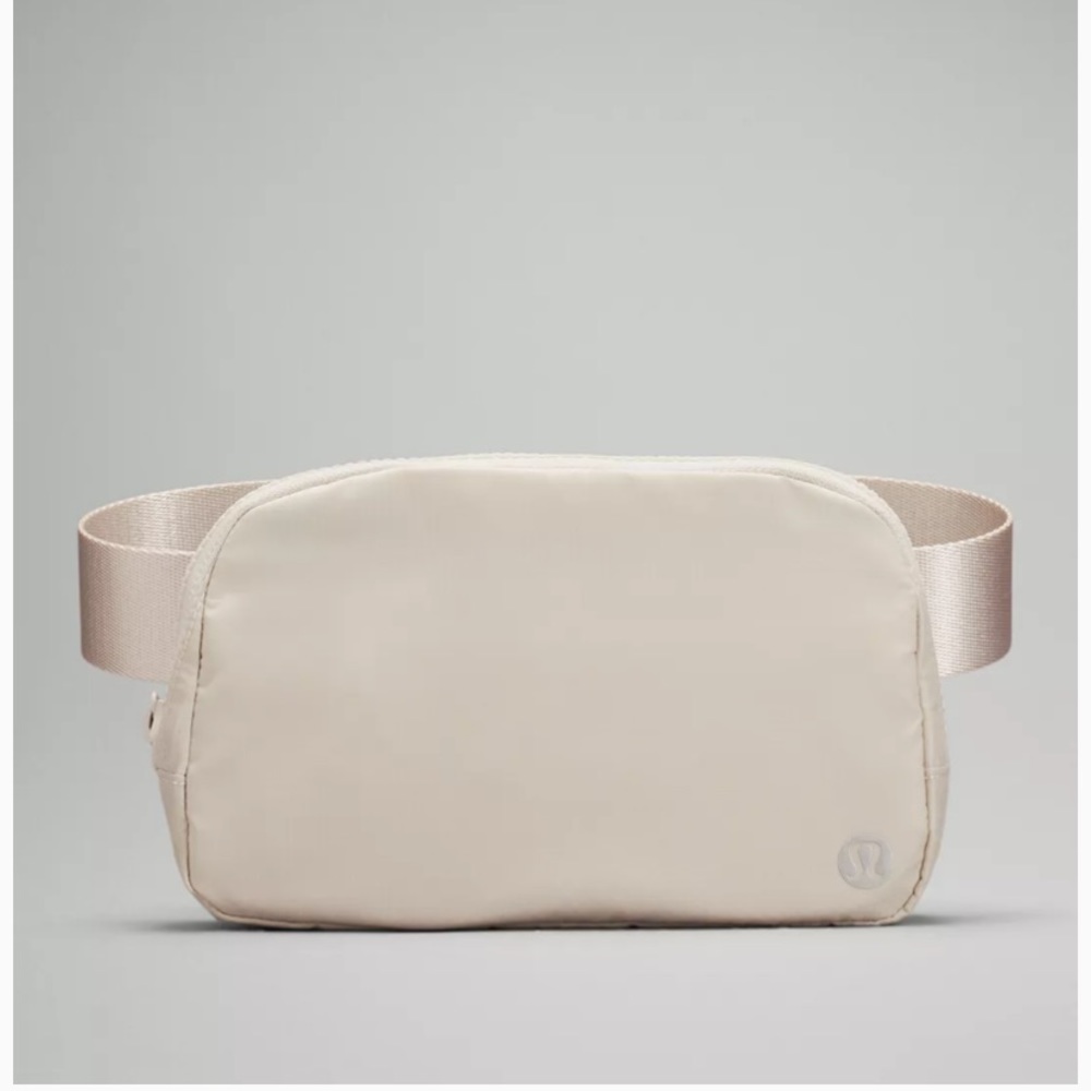 Lululemon white opal belt bag - nwt and in bag